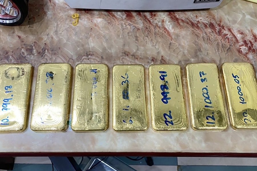 Đường đi của 546 kg vàng lậu từ Trung Quốc về Việt Nam