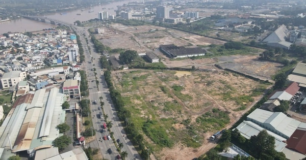 Hình ảnh khu đất hơn 50 ha cặp sông Đồng Nai sắp đấu giá