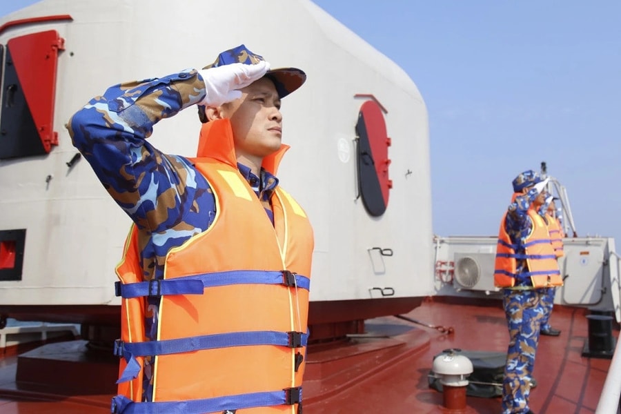 Hải quân Việt Nam tuần tra liên hiệp với Quân giải phóng Nhân dân Trung Quốc