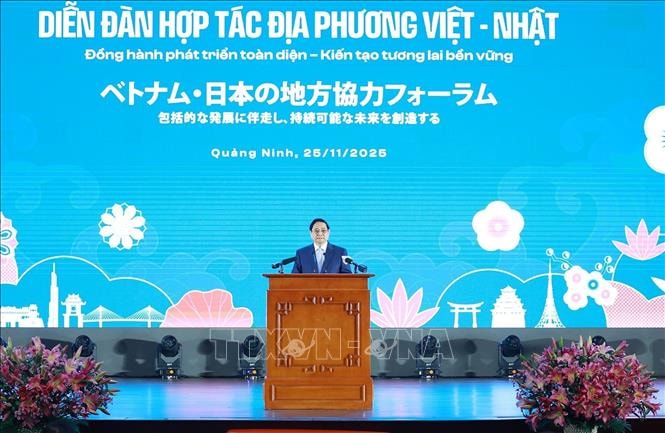 Thủ tướng Phạm Minh Chính dự Diễn đàn hợp tác địa phương Việt Nam - Nhật Bản