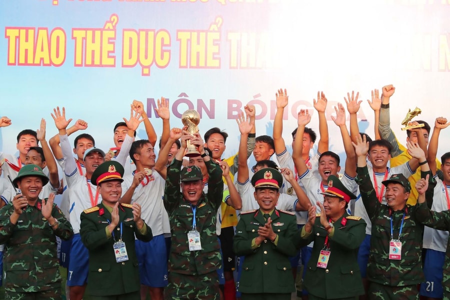 Bế mạc Hội thao Thể dục thể thao toàn quân năm 2025