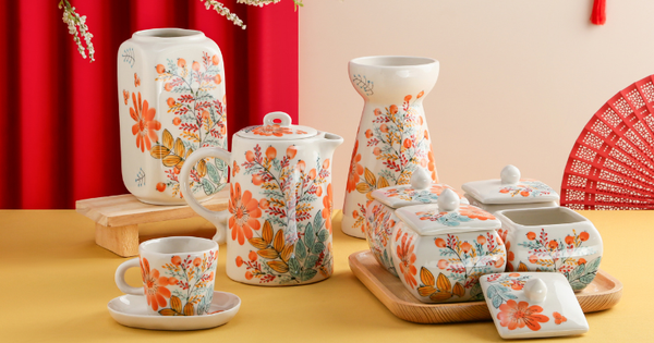 Gốm Sứ Sáng Tạo: quà Tết 2026 nâng tầm giá trị thương hiệu doanh nghiệp