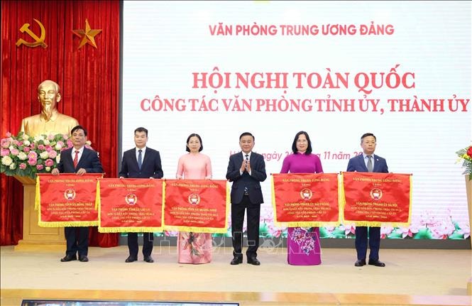Hội nghị toàn quốc công tác Văn phòng tỉnh ủy, thành ủy năm 2025