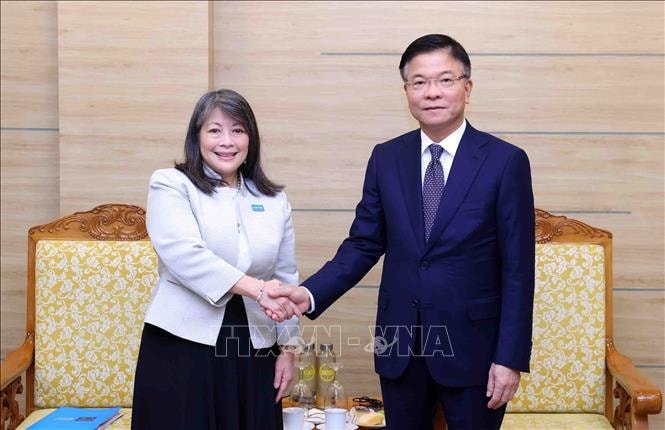 Phó Thủ tướng Lê Thành Long tiếp Giám đốc UNICEF khu vực Đông Á – Thái Bình Dương