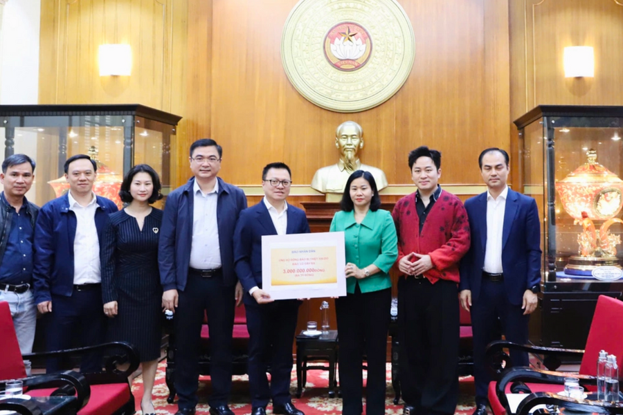 Góp thêm nguồn lực cùng Đảng, Nhà nước, MTTQ gửi đến đồng bào bị thiên tai, bão lũ