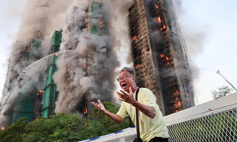 Sống sót trong thảm kịch cháy chung cư Hong Kong nhờ khăn ướt