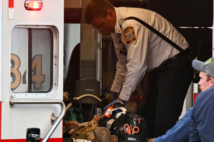 Hai lính Vệ binh Quốc gia Mỹ bị bắn gần Nhà Trắng