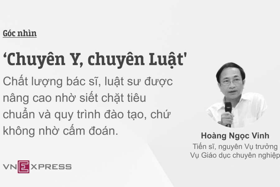 'Chuyên Y, chuyên Luật'