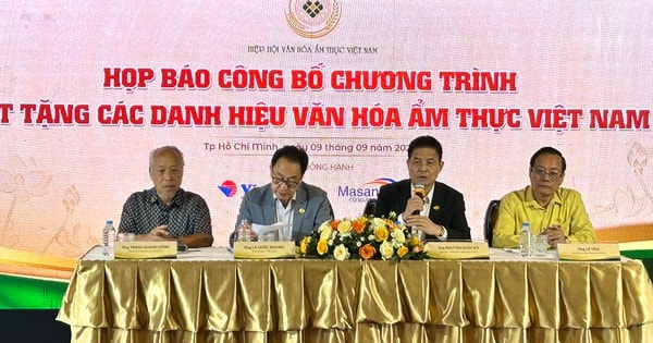 Tôn vinh nghệ nhân ẩm thực, khẳng định thương hiệu Việt