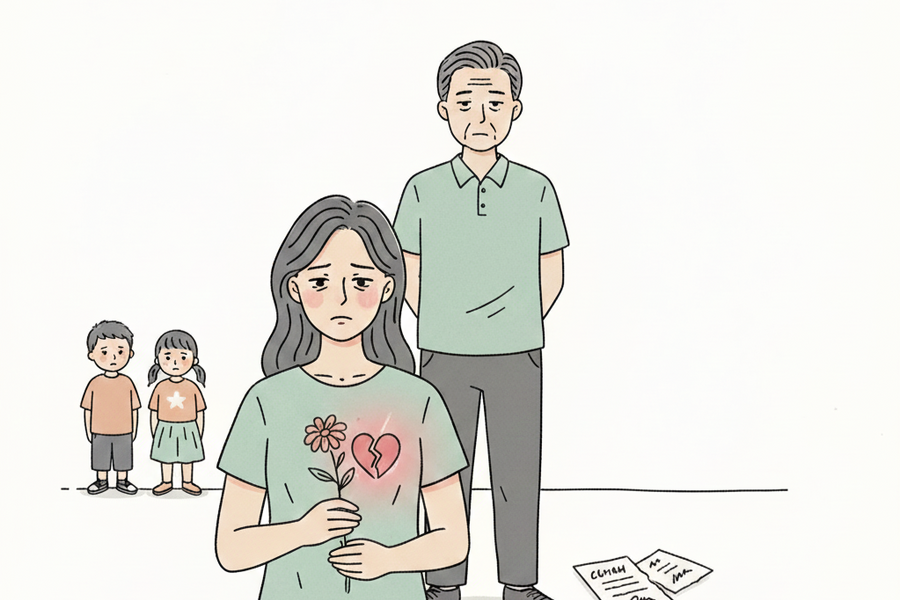 5 năm chẳng được chồng 'đụng chạm'