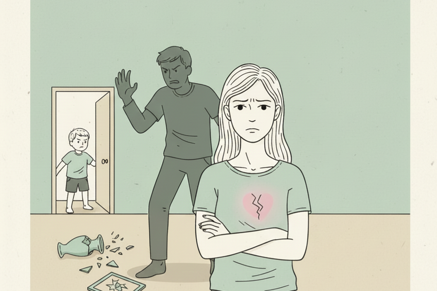 Những lần bắt buộc phải gần gũi chồng, tôi rất ức chế