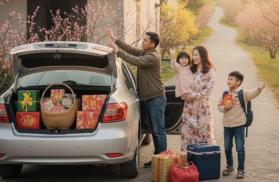 Chuẩn bị 11 triệu đồng lái ôtô từ TP HCM về Bắc Ninh ăn Tết