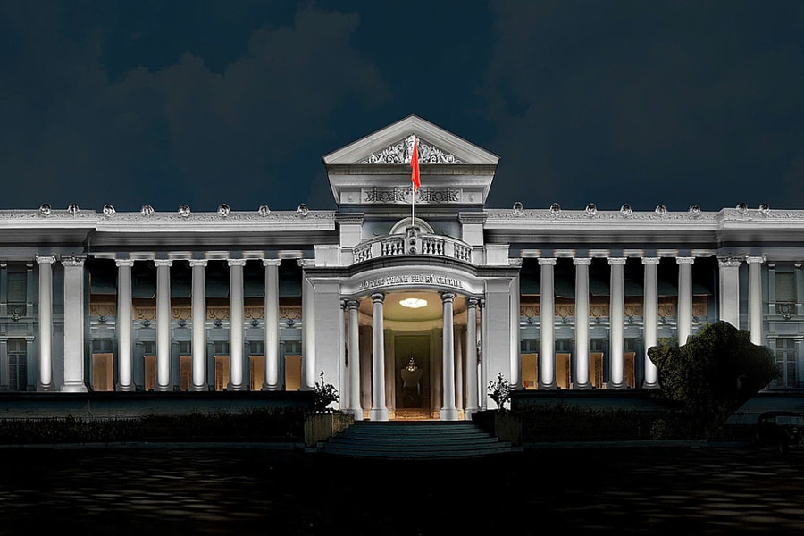 Hoàn thành chiếu sáng mỹ thuật loạt công trình kiến trúc ở TP HCM