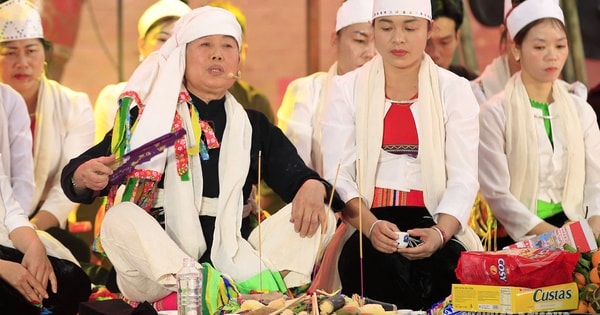 Xem bà Mo thực hiện nghi lễ "Ăn Trường" linh thiêng của người Mường