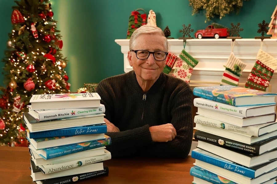 5 quyển sách tỷ phú Bill Gates gợi ý đọc cuối năm