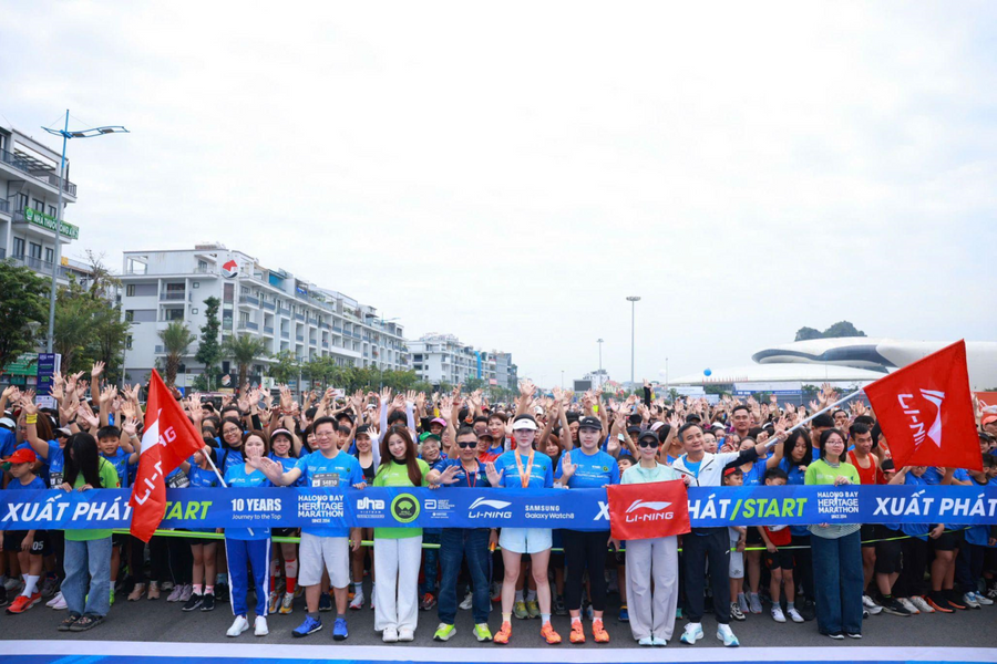 Dấu ấn Li-Ning ở giải Halong Bay Heritage Marathon 2025