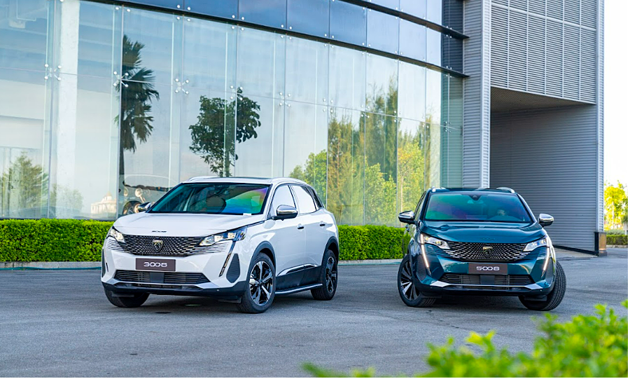Điểm nhấn trên Peugeot 3008 và 5008 phiên bản nâng cấp mới