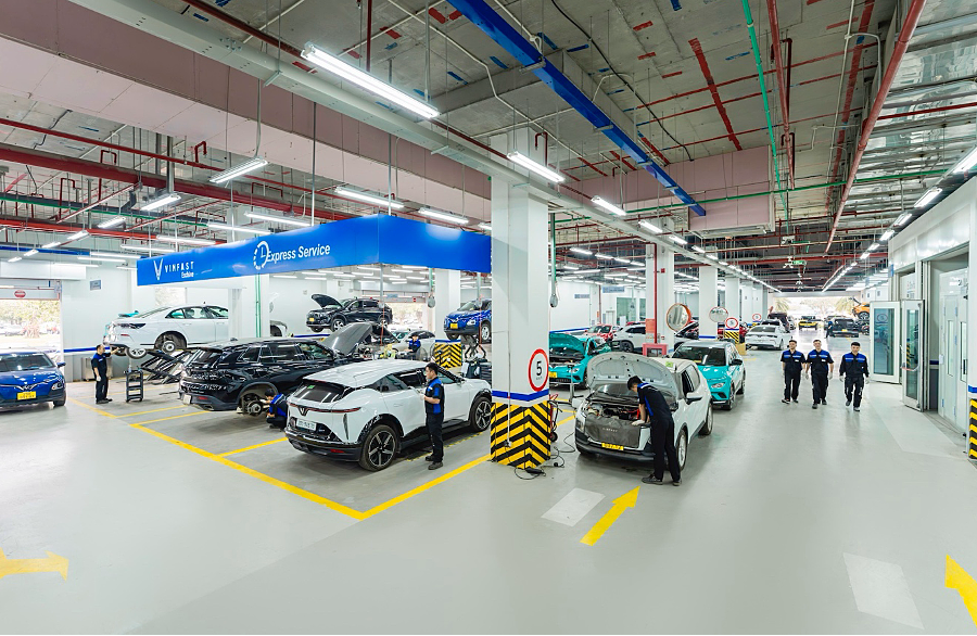 VinFast có xưởng dịch vụ thứ 350 tại Việt Nam