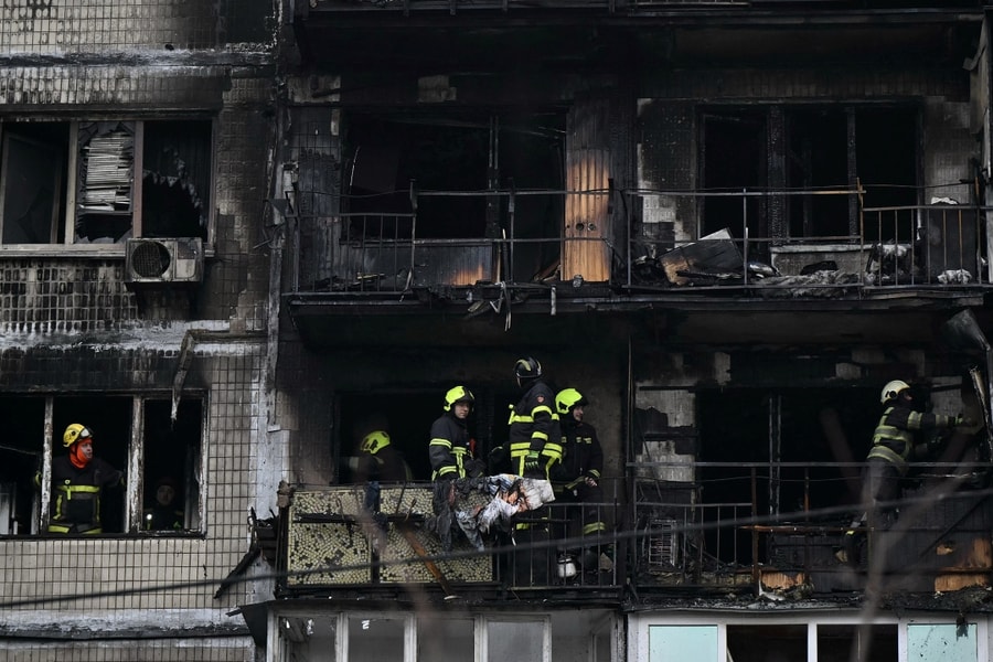 Ukraine hứng loạt tên lửa Kinzhal trong đòn trả đũa của Nga