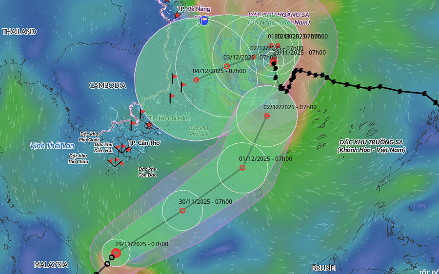 Áp thấp nhiệt đới từ Ấn Độ Dương vào Biển Đông