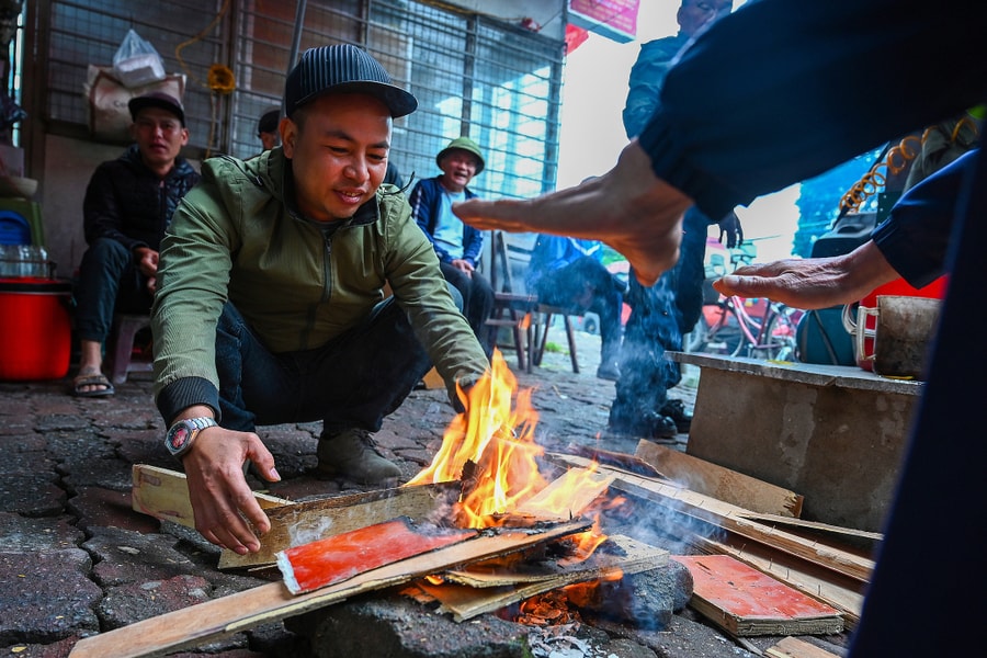 Nhiệt độ Hà Nội xuống 9 độ C