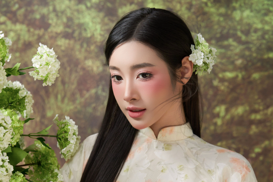 Nhan sắc trong trẻo, ngọt ngào của Hoa khôi Thanh lịch Hà Nội 2025