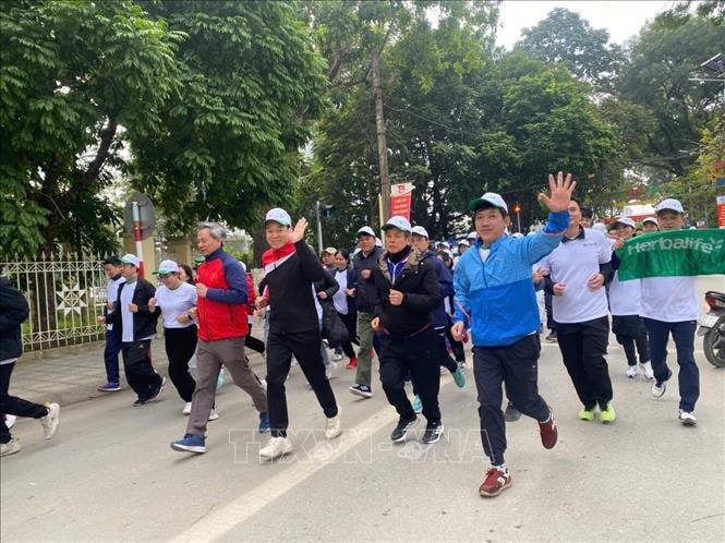 1.000 người tham gia lan tỏa tinh thần toàn dân tập thể dục