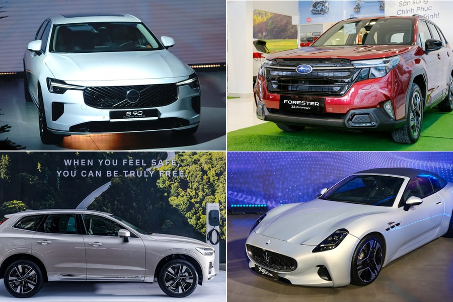 Loạt ôtô mới vừa ra mắt khách Việt trong tháng 11