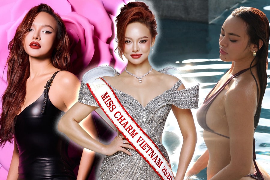 Sắc vóc nóng bỏng của Á hậu đại diện Việt Nam tham dự Miss Charm 2025