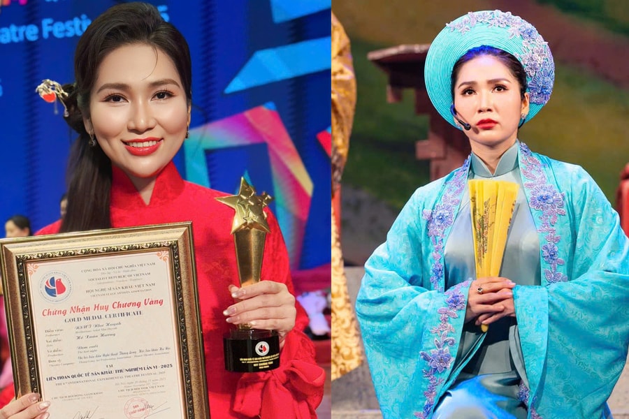 Nữ NSƯT cải lương vừa giành Huy chương vàng quốc tế là ai?