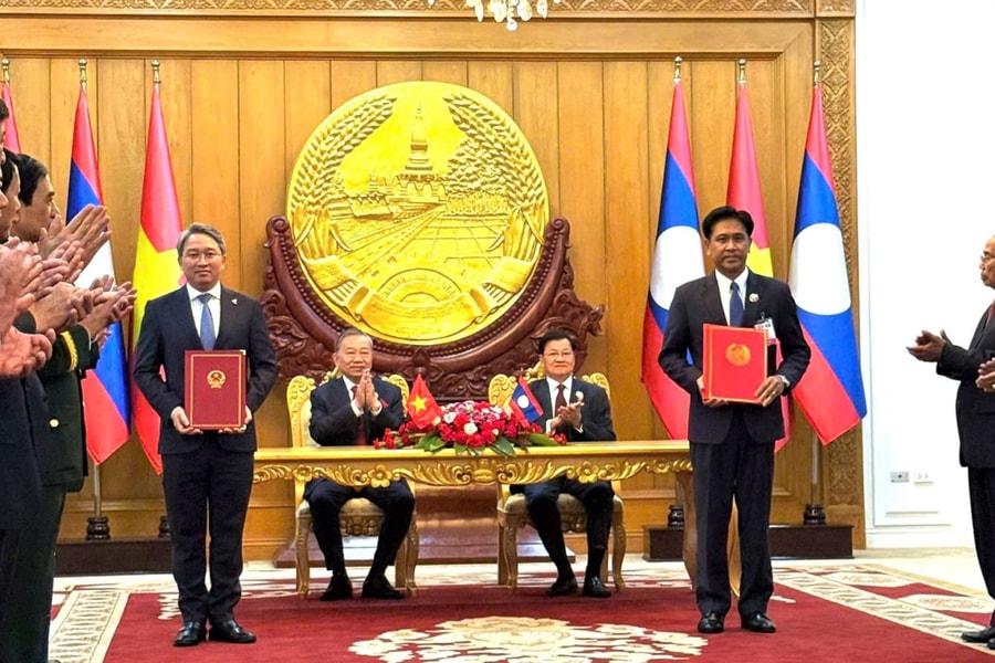 Hợp tác pháp luật và tư pháp Việt Nam - Lào bước vào giai đoạn mới