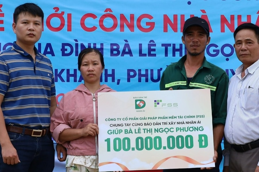 Khởi công nhà Nhân ái ở Đắk Lắk, giúp người dân tái thiết cuộc sống sau lũ