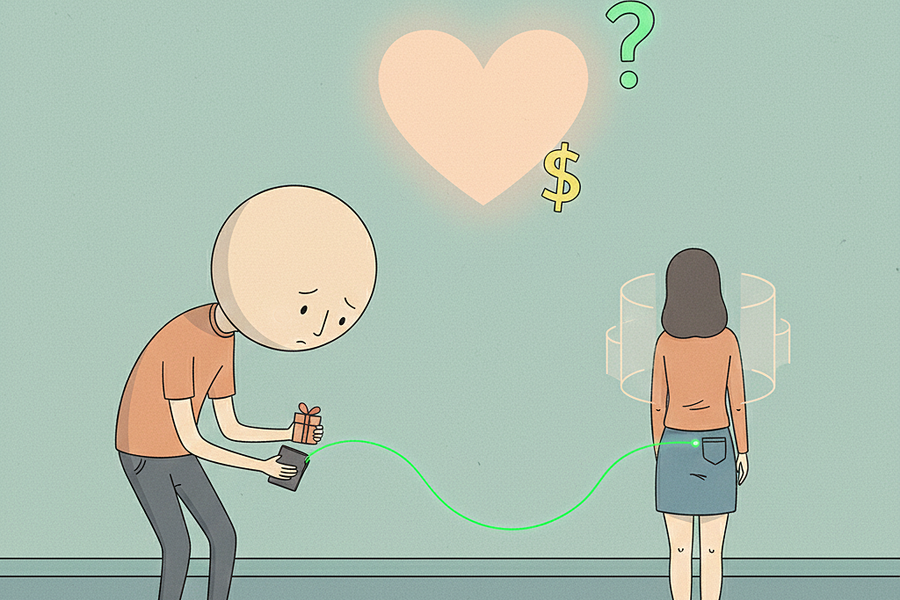 Cô gái tôi yêu chỉ liên lạc khi muốn vay tiền hay nhận quà từ tôi