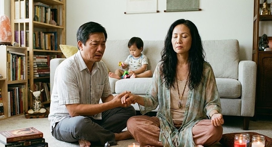 Những ông chồng bất lực vì vợ 'đốt' trăm triệu học chữa lành