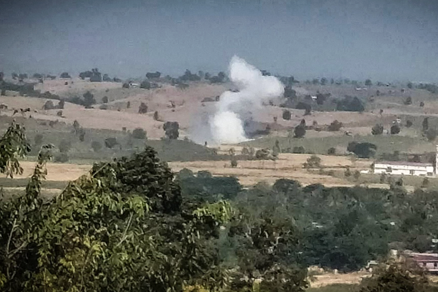 Đạn lạc từ Myanmar bay qua biên giới, Thái Lan bắn cảnh cáo