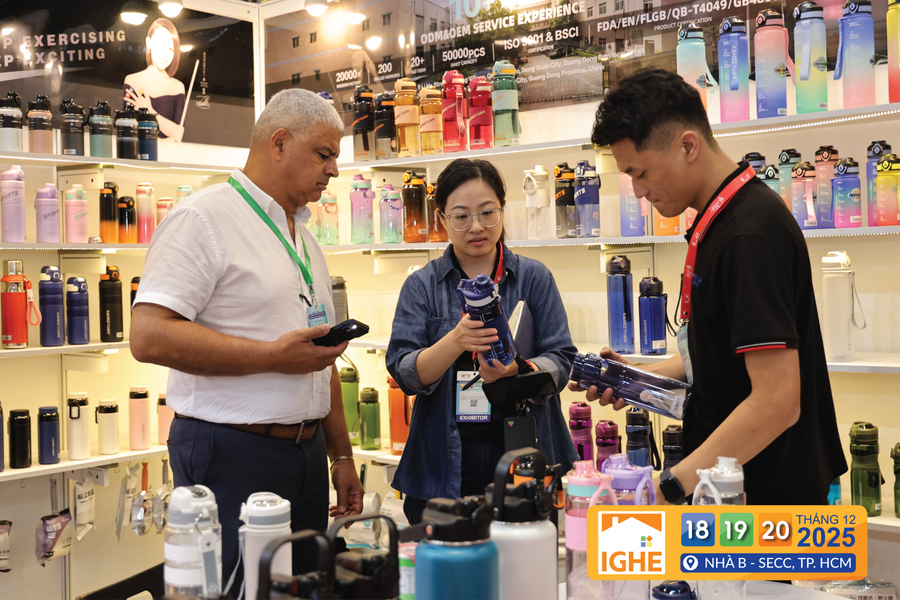 Nhiều cơ hội hợp tác, kinh doanh tại Triển lãm quốc tế đồ gia dụng và quà tặng Việt Nam 2025