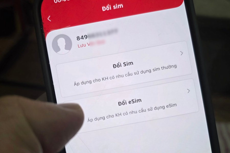 Nhà mạng muốn người dùng chuyển sang eSim