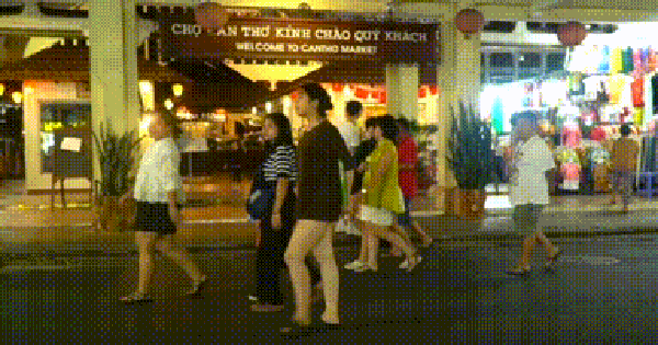 VIDEO: Phố đi bộ Ninh Kiều "lột xác" sau khi hoạt động trở lại