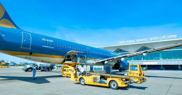 Khai thác trở lại các chuyến bay từ sân bay Vinh