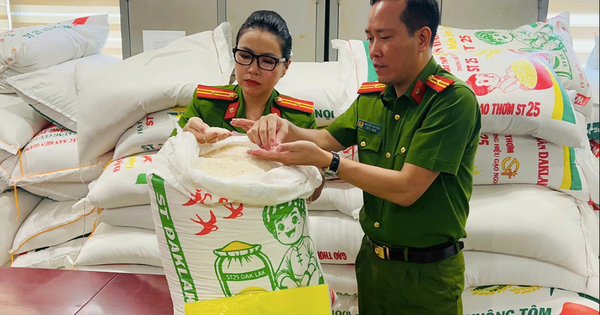 Hơn 17 tấn gạo ST25 giả bị bán ra thị trường