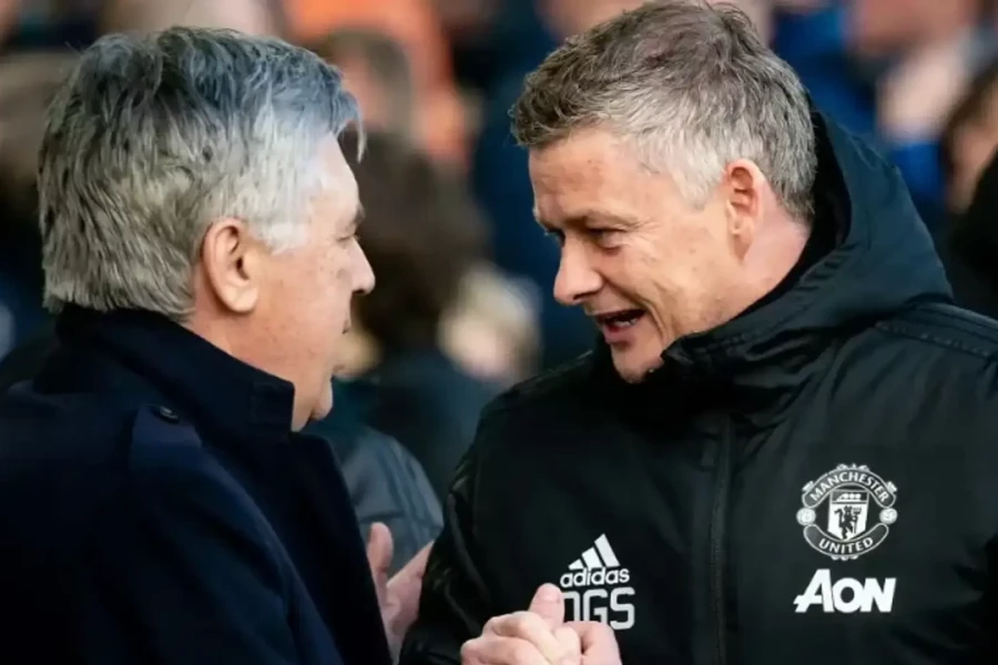 Solskjaer: 'Ancelotti sợ dẫn dắt Man Utd vì áp lực'