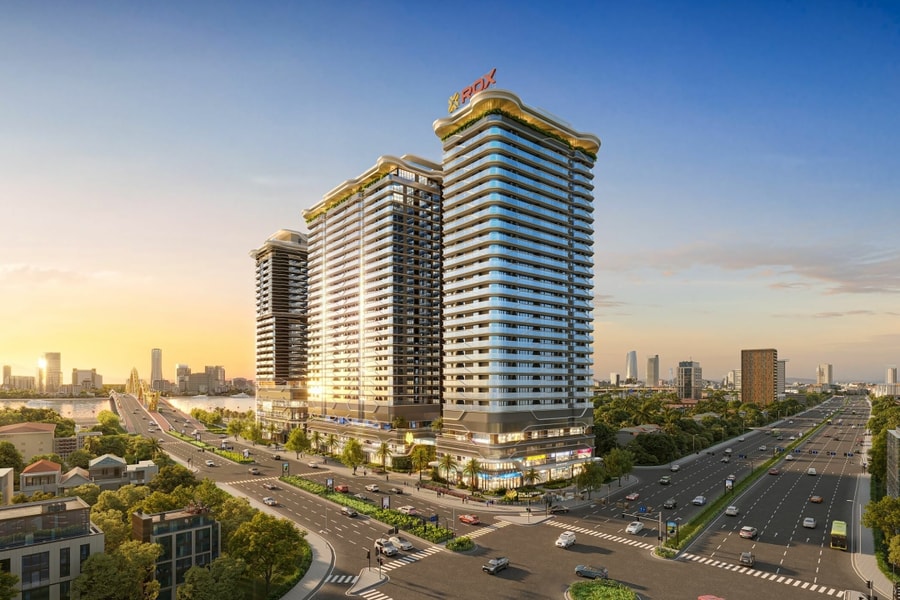 Vị trí gần cầu Rồng giúp The Legend Danang tăng kết nối
