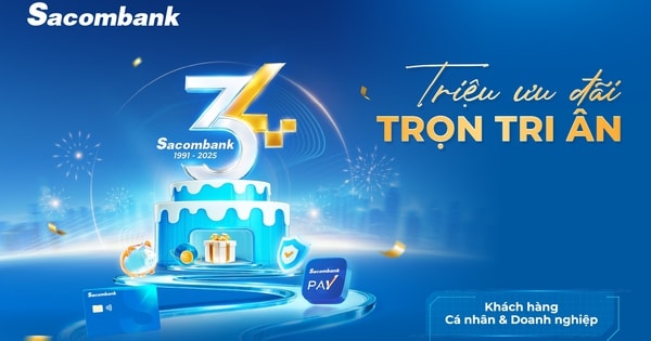 Mừng sinh nhật, Sacombank tri ân khách hàng