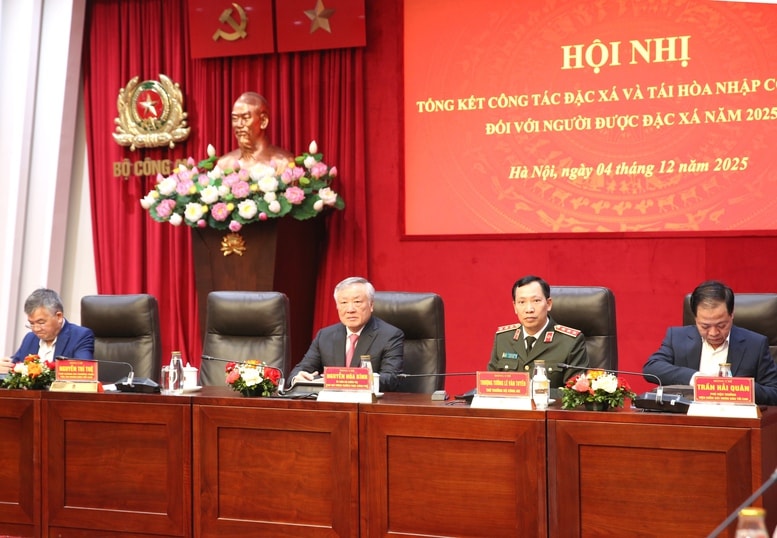 Bảy thành công qua công tác đặc xá năm 2025