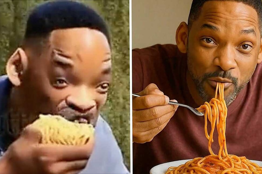 Video 'Will Smith ăn mỳ' cho thấy bước tiến của AI sau ba năm