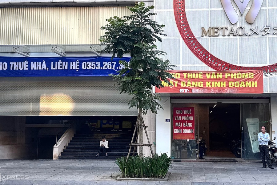 Làn sóng trả mặt bằng nhà phố cuối năm