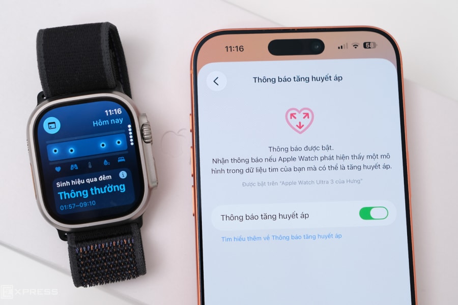 Apple Watch cảnh báo huyết áp cao thế nào?