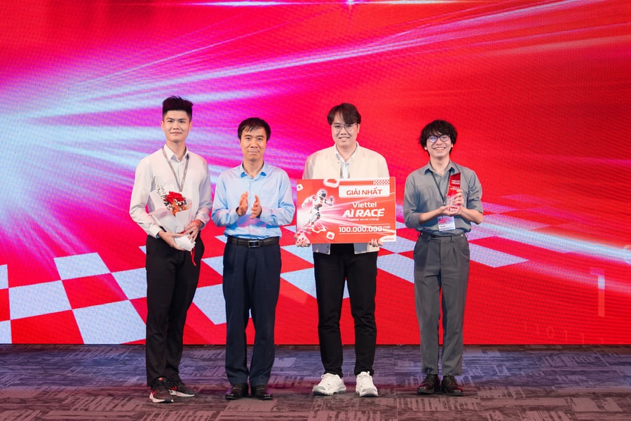 Viper trở thành quán quân Viettel AI Race 2025