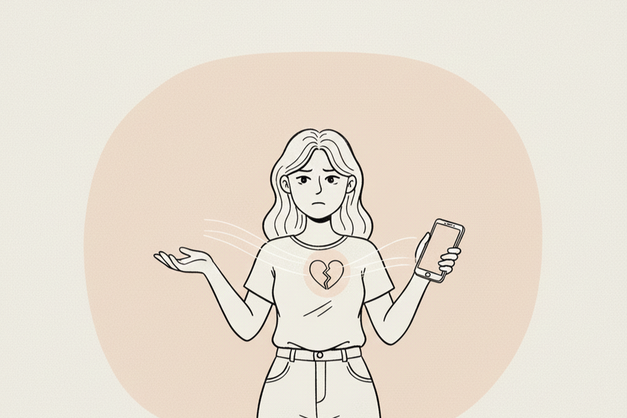 Anh muốn tán tỉnh nhưng không vui khi tôi hỏi về công việc