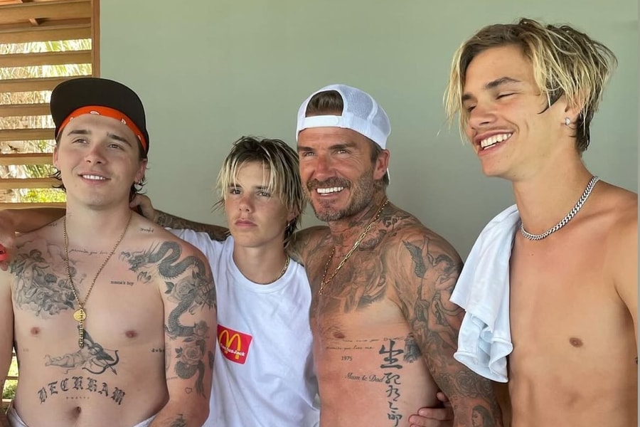 Gia đình Beckham hàn gắn?